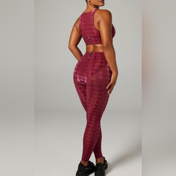 Savage x fenty houndstooth 2 piece set - Picture 2 of 14